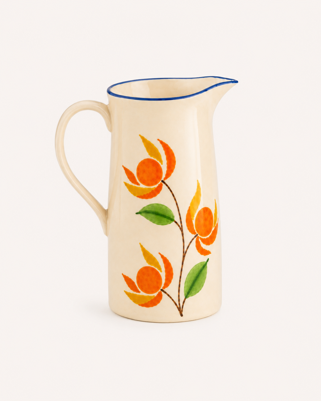 Aguaymanto Hand-Painted Ceramic Pitcher