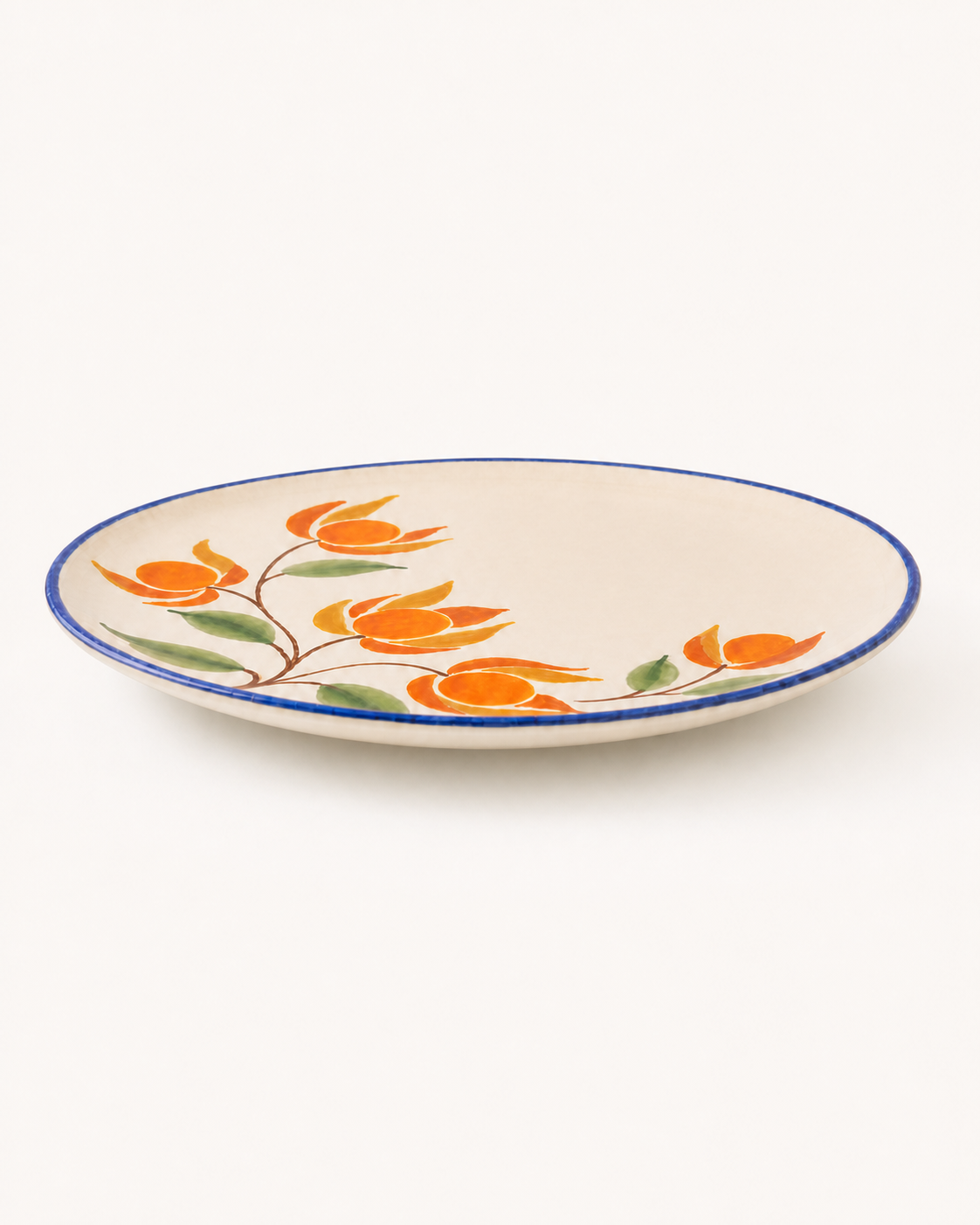 Aguaymanto Hand-Painted Ceramic Dinner Plate